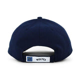 ニューエラ キャップ 9FORTY ミネソタ ティンバーウルブス NBA THE LEAGUE ADJUSTABLE CAP NAVY