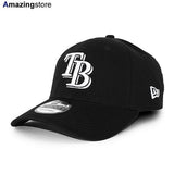 ニューエラ キャップ 9TWENTY タンパベイ レイズ  MLB CORE CLASSIC CAP BLACK-BLACK  NEW ERA TAMPA BAY RAYS