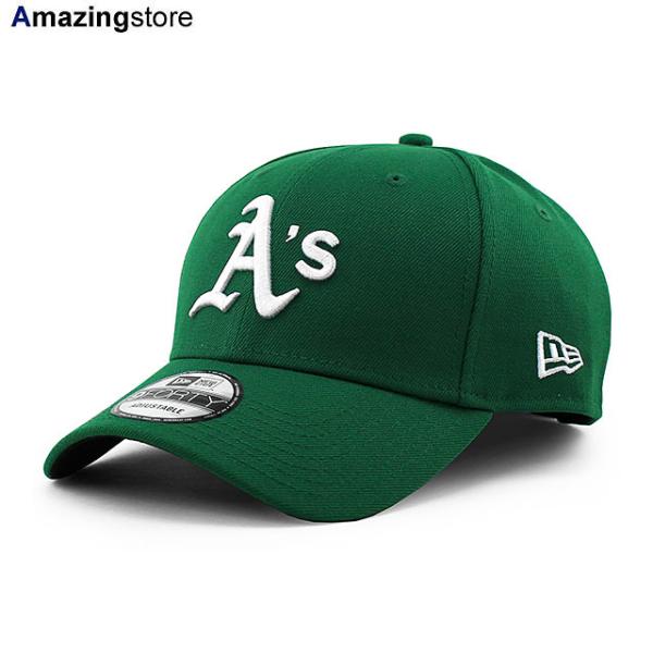 ニューエラ キャップ 9FORTY オークランド アスレチックス MLB THE LEAGUE ALTERNATE ADJUSTABLE CAP GREEN