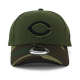 ニューエラ キャップ 9FORTY シンシナティ レッズ MLB THE LEAGUE ALTERNATE-2 ADJUSTABLE CAP OLIVE CAMO NEW ERA CINCINNATI REDS