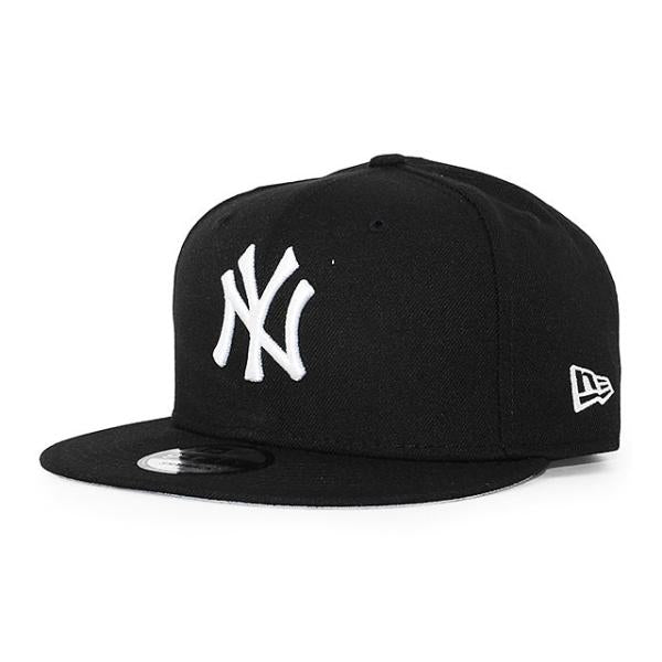 ニューエラ キャップ 9FIFTY スナップバック ニューヨーク ヤンキース MLB TEAM BASIC SNAPBACK CAP BLACK WHITE NEW ERA NEW YORK YANKEES