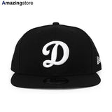 ニューエラ キャップ 9FIFTY ロサンゼルス ドジャース MLB D LOGO TEAM BASIC SNAPBACK CAP BLACK