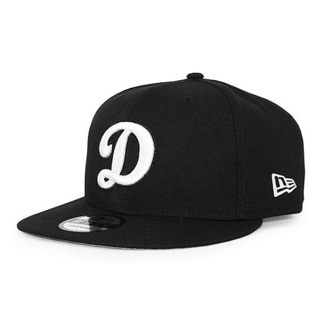 ニューエラ キャップ 9FIFTY ロサンゼルス ドジャース MLB D LOGO TEAM BASIC SNAPBACK CAP BLACK