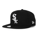 ニューエラ キャップ 9FIFTY スナップバック シカゴ ホワイトソックス MLB TEAM BASIC SNAPBACK CAP BLACK WHITE NEW ERA CHICAGO WHITE SOX 11591069