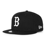 ニューエラ キャップ 9FIFTY スナップバック ボストン レッドソックス  MLB TEAM-BASIC SNAPBACK CAP BLACK-WHITE  NEW ERA BOSTON RED SOX