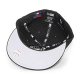 ニューエラ キャップ 59FIFTY タンパベイ レイズ  MLB TEAM-BASIC FITTED CAP BLACK-WHITE  NEW ERA TAMPA BAY RAYS