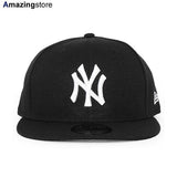 ニューエラ キャップ 59FIFTY ニューヨーク ヤンキース MLB TEAM BASIC FITTED CAP BLACK WHITE NEW ERA NEW YORK YANKEES