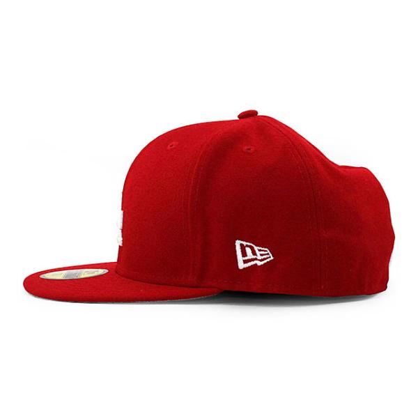 ニューエラ キャップ 59FIFTY ロサンゼルス ドジャース MLB TEAM BASIC FITTED CAP RED