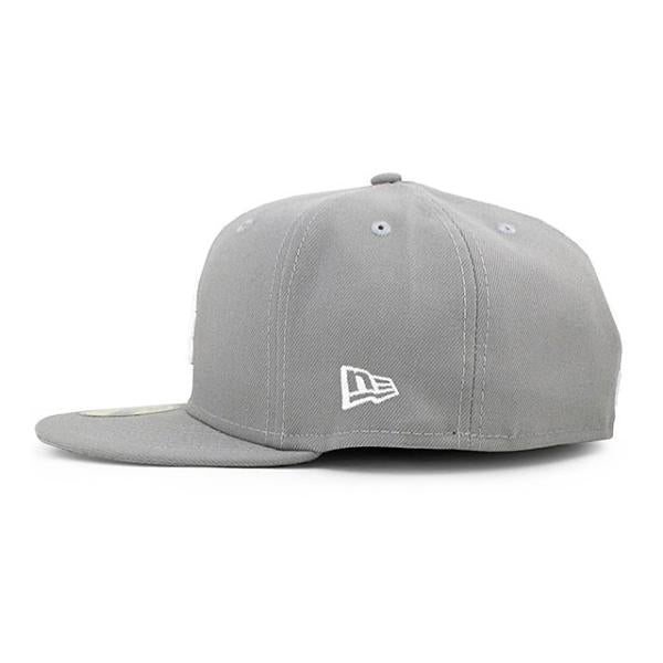 ニューエラ キャップ 59FIFTY ロサンゼルス ドジャース MLB TEAM BASIC FITTED CAP GREY