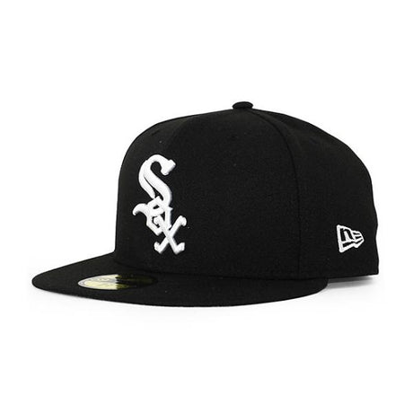 ニューエラ キャップ 59FIFTY シカゴ ホワイトソックス MLB TEAM BASIC FITTED CAP BLACK