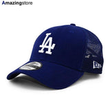 ニューエラ メッシュキャップ 9FORTY ロサンゼルス ドジャース MLB TRUCKER MESH CAP BLUE