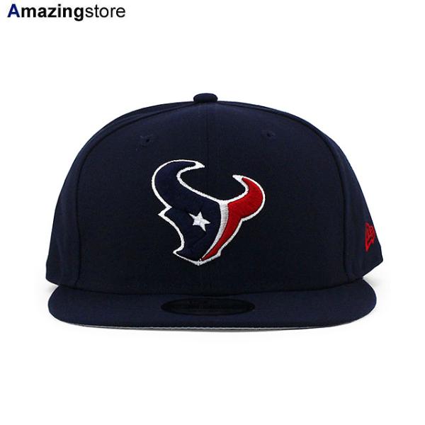 ニューエラ キャップ 9FIFTY ヒューストン テキサンズ NFL TEAM BASIC SNAPBACK CAP NAVY NEW ERA HOUSTON TEXANS