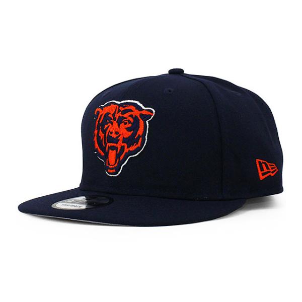 ニューエラ キャップ 9FIFTY シカゴ ベアーズ NFL BEAR LOGO TEAM BASIC SNAPBACK CAP NAVY