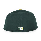 ニューエラ キャップ 59FIFTY オークランド アスレチックス MLB 1989 BATTLE OF THE BAY WORLD SERIES HOME FITTED CAP GREEN