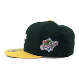 ニューエラ キャップ 59FIFTY オークランド アスレチックス MLB 1989 BATTLE OF THE BAY WORLD SERIES HOME FITTED CAP GREEN