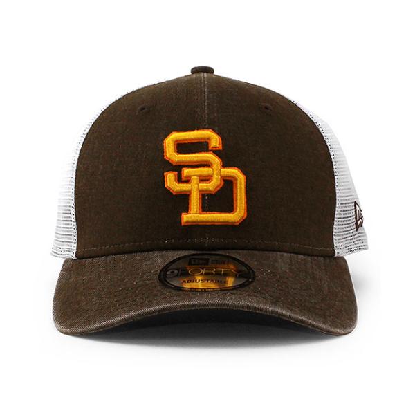 ニューエラ メッシュキャップ 9FORTY サンディエゴ パドレス MLB COOPERSTOWN 1980 WASHED TRUCKER –  Amazingstore