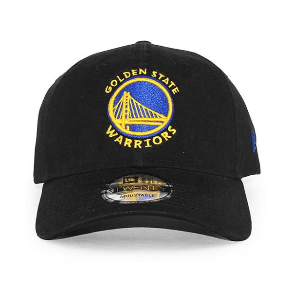 ニューエラ キャップ 9TWENTY ストラップバック ゴールデンステイト ウォリアーズ NBA CORE CLASSIC STRAPBACK CAP BLACK