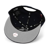 ニューエラ キャップ 9FIFTY ミルウォーキー ブルワーズ MLB TEAM BASIC SNAPBACK CAP NAVY