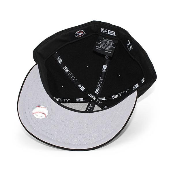 ニューエラ59FIFTY ブラック サンディエゴパドレス キャップ 7 1/2 ニューエラ サンディエゴ・パドレス キャップ 59Fifty 7 1/2