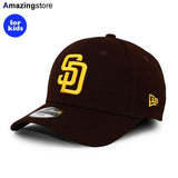 子供用 ニューエラ キャップ 9FORTY サンディエゴ パドレス YOUTH MLB THE LEAGUE GAME ADJUSTABLE CAP BROWN