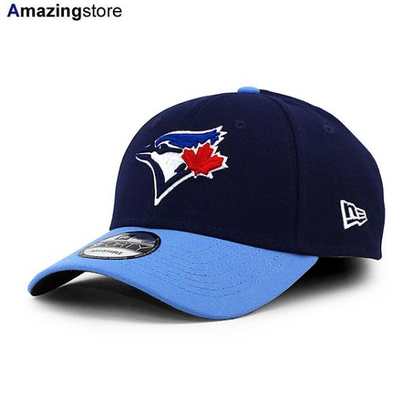 ニューエラ キャップ 9FORTY トロント ブルージェイズ MLB THE LEAGUE ALTERNATE 4 ADJUSTABLE CAP NAVY LIGHT BLUE