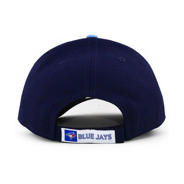 ニューエラ キャップ 9FORTY トロント ブルージェイズ MLB THE LEAGUE ALTERNATE 4 ADJUSTABLE CAP NAVY LIGHT BLUE NEW ERA TORONTO BLUE JAYS