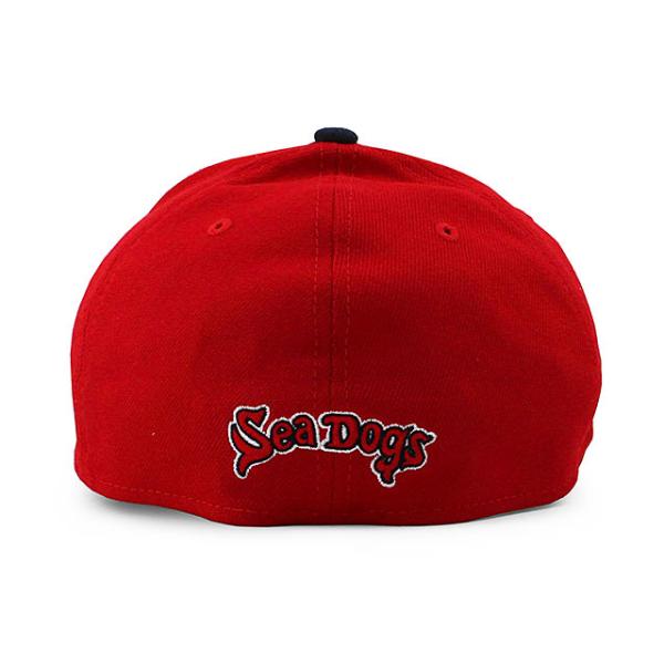 ニューエラ キャップ 39THIRTY ポートランド シードッグス  MiLB ALTERNATE-2 TEAM CLASSIC FLEX FIT CAP NAVY-RED  NEW ERA PORTLAND SEA DOGS