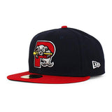 ニューエラ キャップ 59FIFTY ポートランド シードッグス MiLB ON-FIELD AUTHENTIC ROAD FITTED CAP NAVY RED