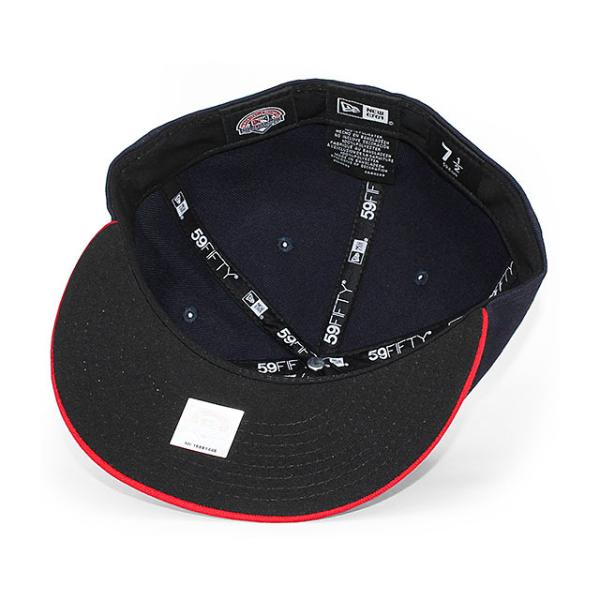 ニューエラ キャップ 59FIFTY ポートランド シードッグス MiLB ON-FIELD AUTHENTIC ROAD FITTED CAP NAVY RED