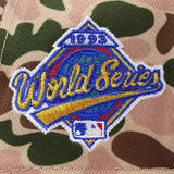 ニューエラ キャップ 59FIFTY トロント ブルージェイズ  MLB 1993 WORLD SERIES ORANGE BOTTOM FITTED CAP DUCK CAMO  NEW ERA TORONTO BLUE JAYS