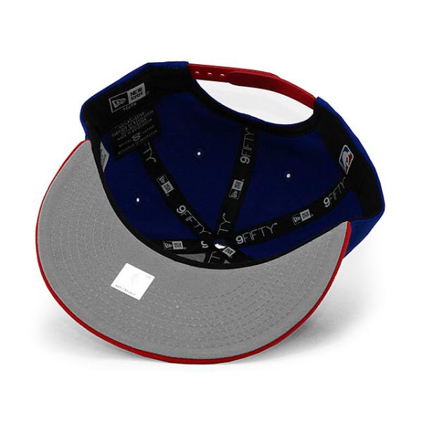 子供用 ニューエラ キャップ 9FIFTY フィラデルフィア 76ERS NBA YOUTH NBA BASIC SNAPBACK CAP BLUE