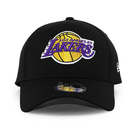 ニューエラ キャップ 39THIRTY ロサンゼルス レイカーズ NBA TEAM CLASSIC FLEX FIT CAP BLACK