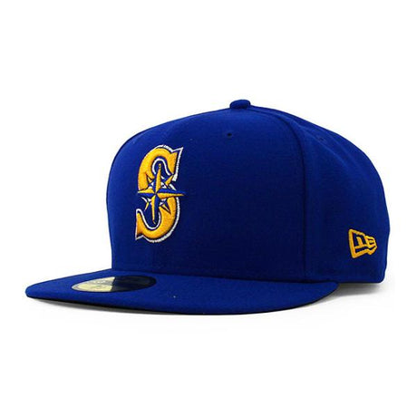 ニューエラ キャップ 59FIFTY シアトル マリナーズ MLB ON-FIELD AUTHENTIC ALTERNATE-2 FITTED CAP BLUE NEW ERA SEATTLE MARINERS