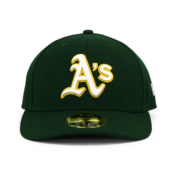 ニューエラ キャップ 59FIFTY オークランド アスレチックス  MLB ON-FIELD AUTHENTIC ALTERNATE LC LOW-CROWN FITTED CAP LP GREEN  NEW ERA OAKLAND ATHLETICS