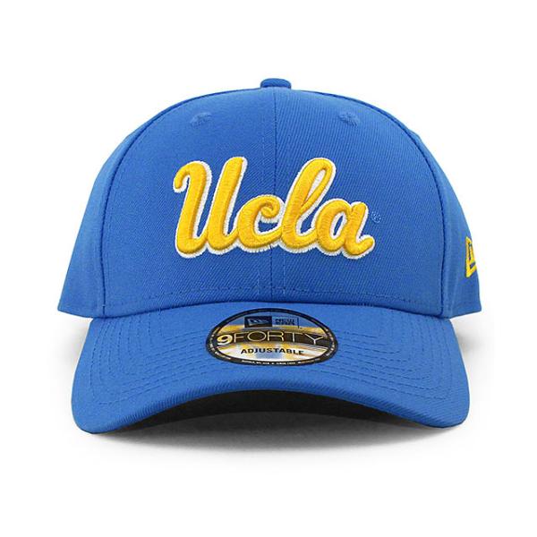 ニューエラ キャップ 9FORTY UCLA ブルーインズ NCAA THE LEAGUE ADJUSTABLE CAP LT BLUE