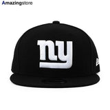 ニューエラ キャップ 9FIFTY ニューヨーク ジャイアンツ NFL TEAM BASIC SNAPBACK CAP BLACK