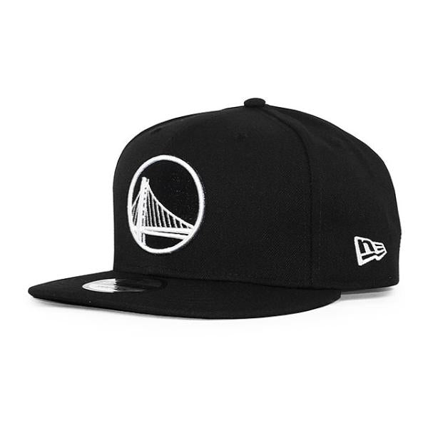 ニューエラ キャップ 9FIFTY スナップバック ゴールデンステイト ウォリアーズ NBA TEAM-BASIC SNAPBACK CAP BLACK WHITE NEW ERA GOLDEN STATE WARRIORS