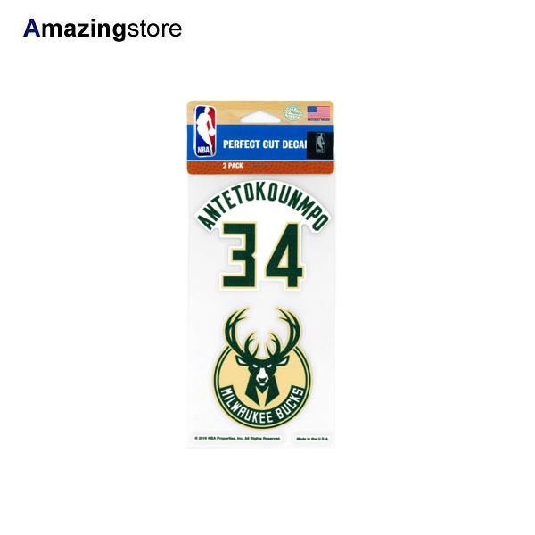 ヤニス アデトクンボ選手モデル ステッカー ミルウォーキー バックス  GIANNIS ANTETOKOUNMPO MILWAUKEE BUCKS NBA PERFECT CUT DECAL  WINCRAFT