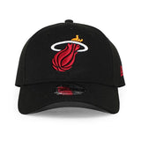 ニューエラ キャップ 9FORTY マイアミ ヒート NBA THE LEAGUE ADJUSTABLE CAP BLACK