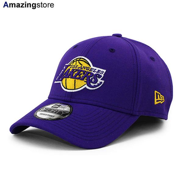 ニューエラ キャップ 9FORTY ロサンゼルス レイカーズ NBA THE LEAGUE ADJUSTABLE CAP PURPLE