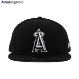 ニューエラ キャップ 9FIFTY ロサンゼルス エンゼルス MLB TEAM BASIC SNAPBACK CAP BLACK