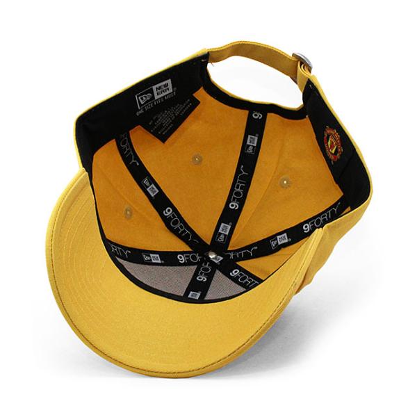 EU限定モデル ニューエラ キャップ 9FORTY マンチェスター ユナイテッド FC PREMIER LEAGUE LOGO CAP YELLOW