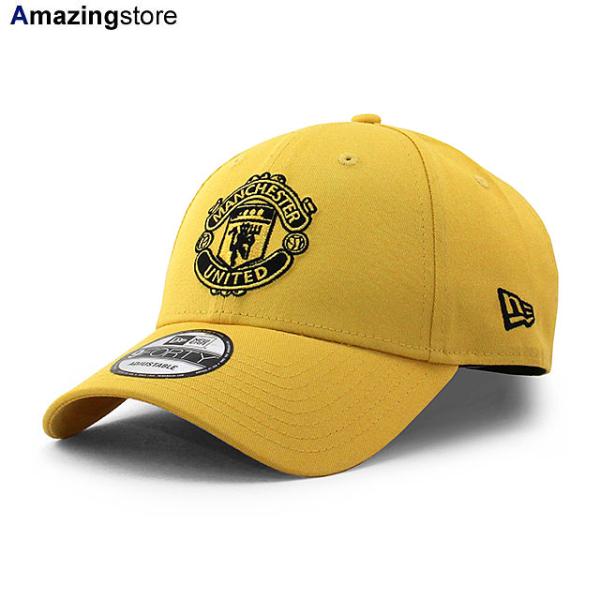 EU限定モデル ニューエラ キャップ 9FORTY マンチェスター ユナイテッド FC PREMIER LEAGUE LOGO CAP YELLOW