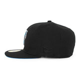 ニューエラ キャップ 59FIFTY トロント ブルージェイズ  MLB 30TH SEASON BLUE BOTTOM FITTED CAP BLACK  NEW ERA TORONTO BLUE JAYS