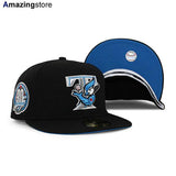 ニューエラ キャップ 59FIFTY トロント ブルージェイズ  MLB 30TH SEASON BLUE BOTTOM FITTED CAP BLACK  NEW ERA TORONTO BLUE JAYS