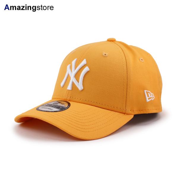 ニューエラ キャップ 9FORTY ニューヨーク ヤンキース MLB MLB ESSENTIAL ADJUSTABLE CAP ORANGE