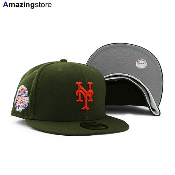 ニューエラ キャップ 59FIFTY ニューヨーク メッツ MLB 2013 ALL STAR GAME GREY BOTTOM FITTED CAP RIFLE GREEN NEW ERA NEW YORK METS