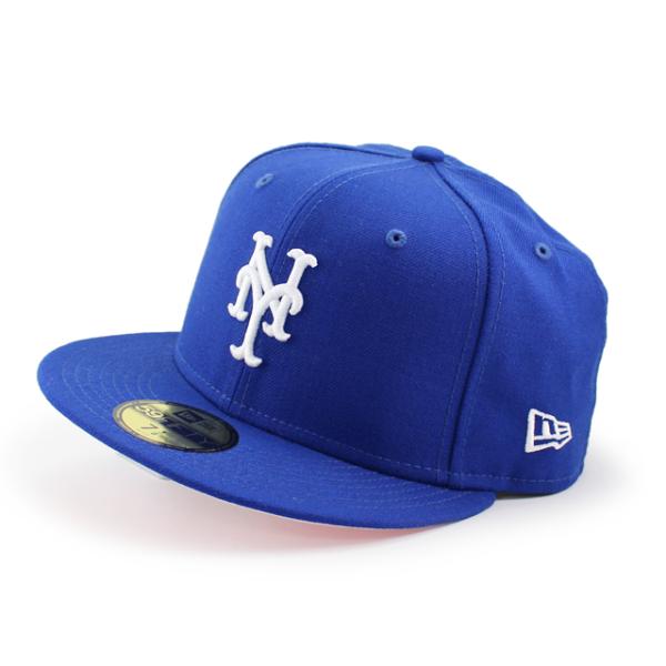 ニューエラ キャップ 59FIFTY ニューヨーク メッツ MLB WORLD SERIES 1986 PINK BOTTOM FITTED CAP NEW ERA NEW YORK METS