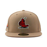 ニューエラ キャップ 59FIFTY セントルイス カージナルス MLB 1964 WORLD SERIES RED BOTTOM FITTED CAP TAN NEW ERA ST.LOUIS CARDINALS