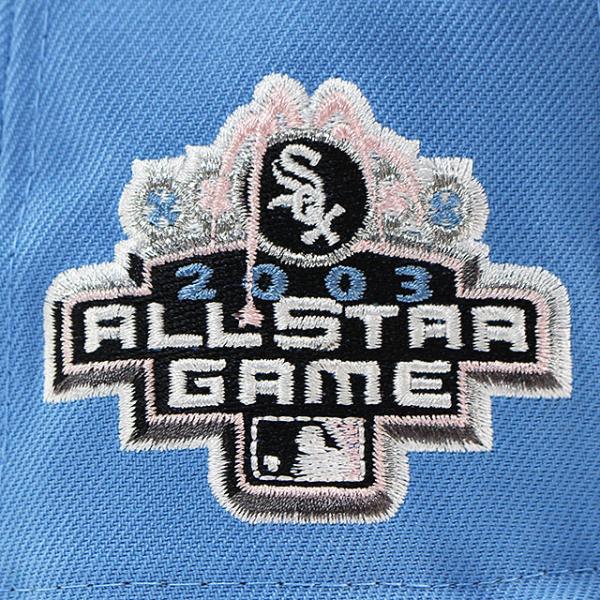ニューエラ キャップ 9FIFTY シカゴ ホワイトソックス MLB 2003 ALL STAR GAME PINK BOTTOM SNAPBACK CAP LIGHT BLUE NEW ERA CHICAGO WHITE SOX